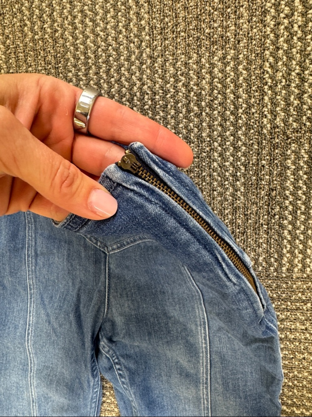 Anthropologie Pilcro and the Letterpress Sailor Jeans, size 28 - Picture 8 of 9